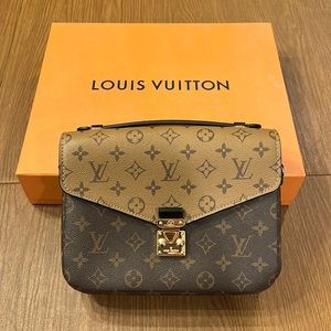 Louis Vuitton Reverse Canvas Pochette Metis Bag